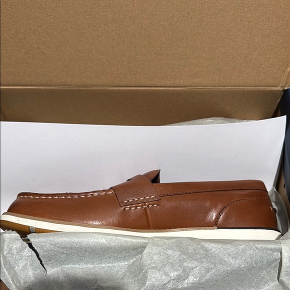 NWT Cole Haan 4.Zerogrand Men’s British Tan Leather Loafers, size 8 - Picture 8 of 8